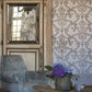 Portia Wallpaper - Gray - Designers Guild