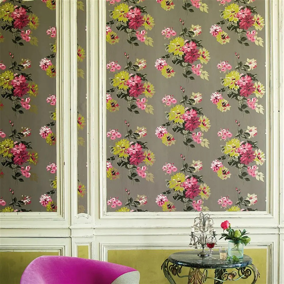 Portier Wallpaper - Ecru - P521/02 - Designers Guild