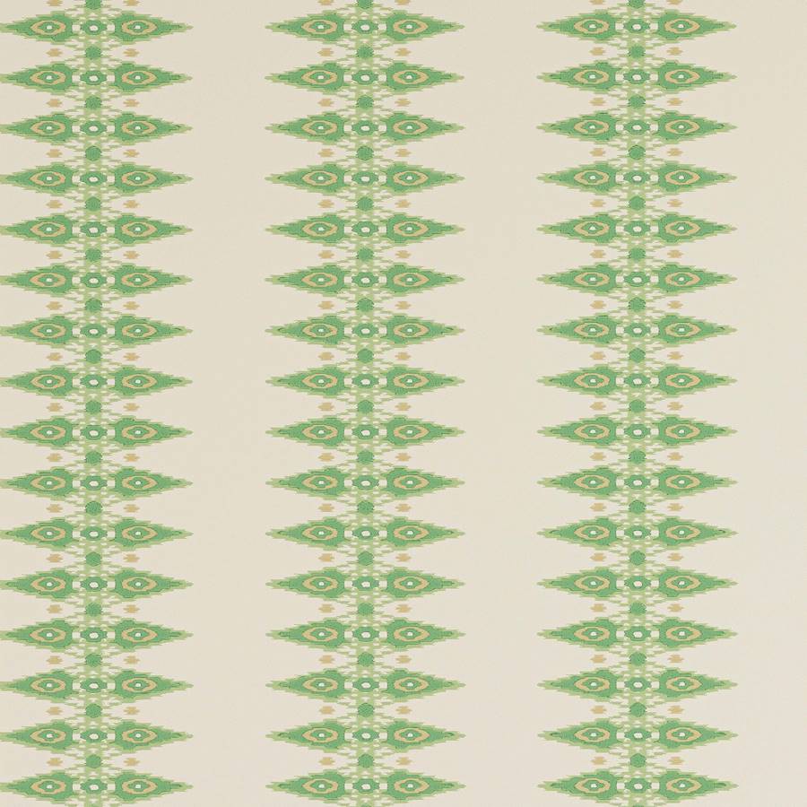 Priya Stripe Wallpaper - Green - J189W-04 - Jane Churchill