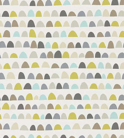 Priya Wallpaper - Mist / Pear / Pewter - NLOH111296 - Scion