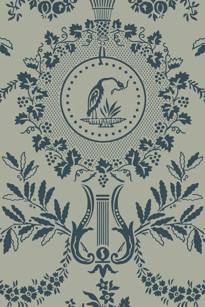Purnon Wallpaper - Hague Blue - 6204