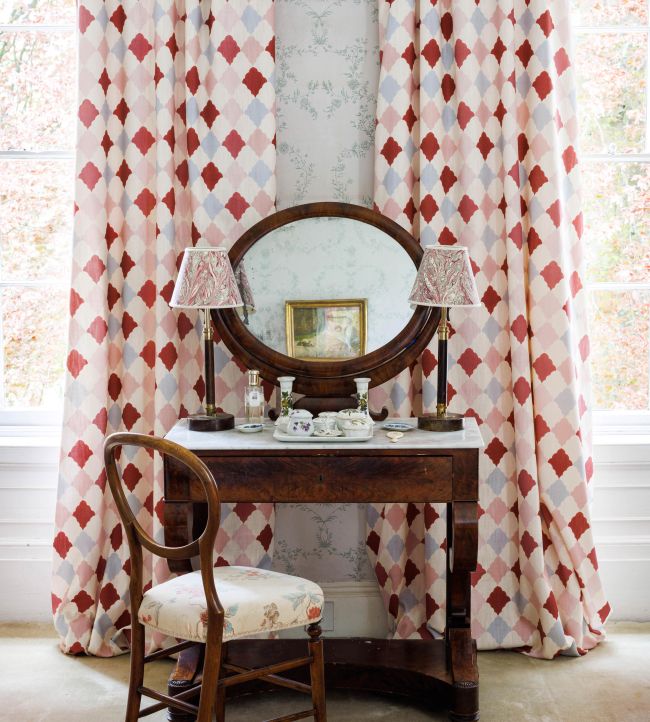 Quilted Harlequin Fabric - Patchwork Rose - BGF060401 - Barneby Gates