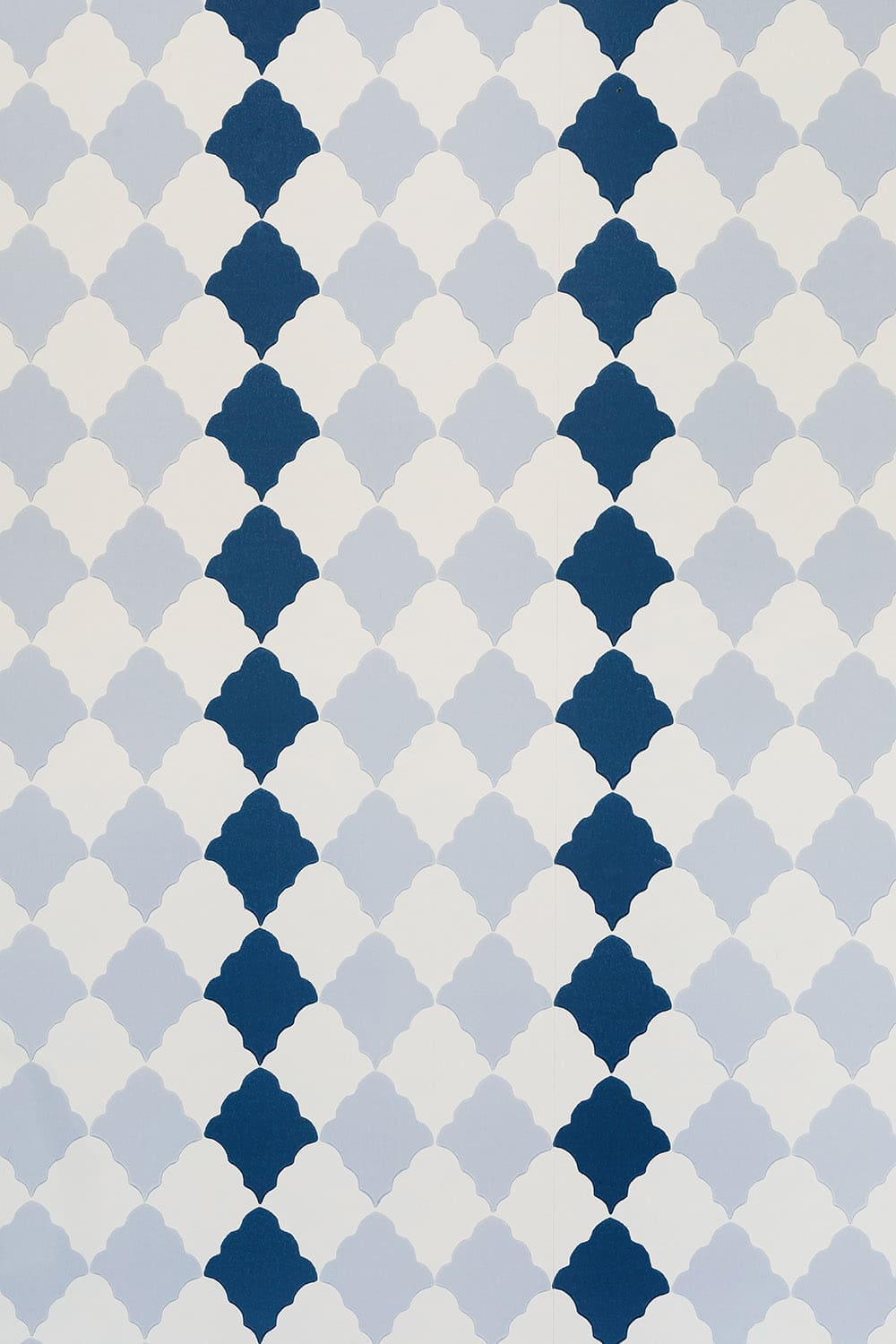 Quilted Harlequin Wallpaper - Two Blues - BG2800102 - Barneby Gates