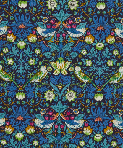Strawberry Thief Tana Lawn™ Cotton Fabric - Blue - Liberty