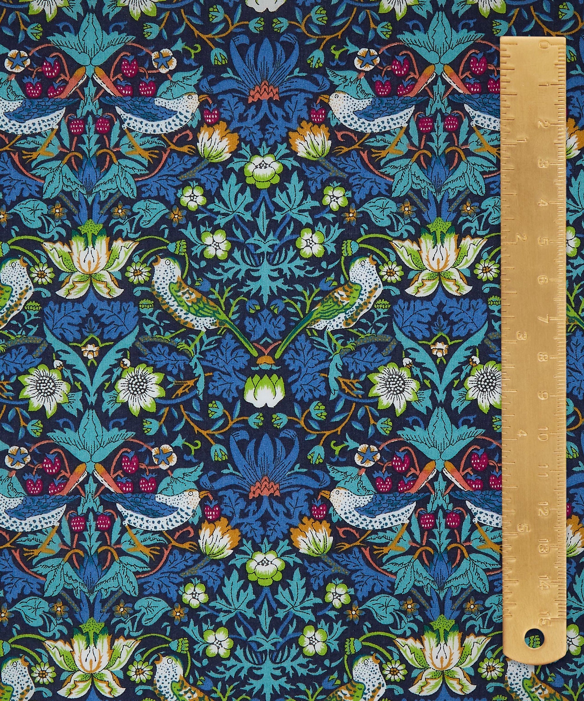 Strawberry Thief Tana Lawn™ Cotton Fabric - Blue - Liberty