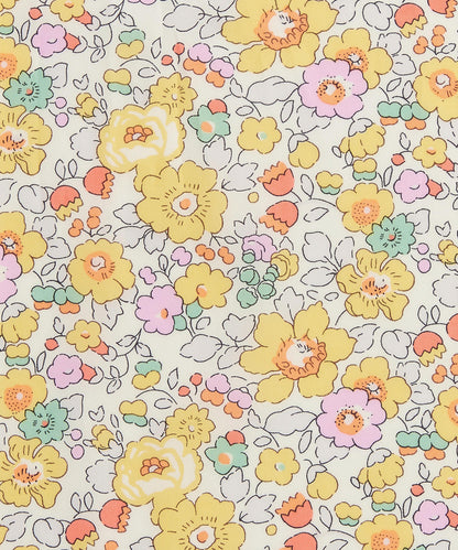 Betsy Tana Lawn™ Cotton Fabric - Yellow - Liberty