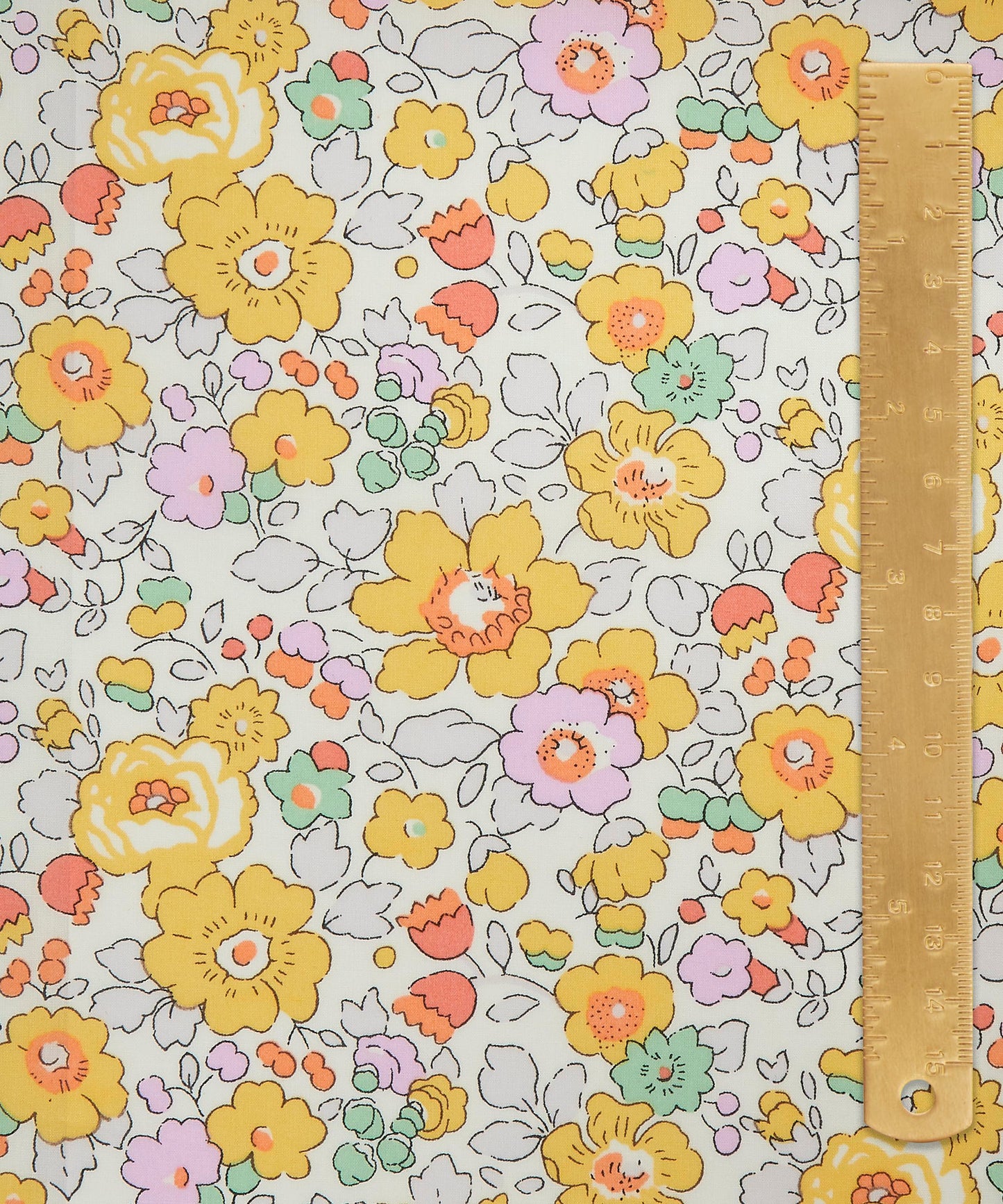 Betsy Tana Lawn™ Cotton Fabric - Yellow - Liberty