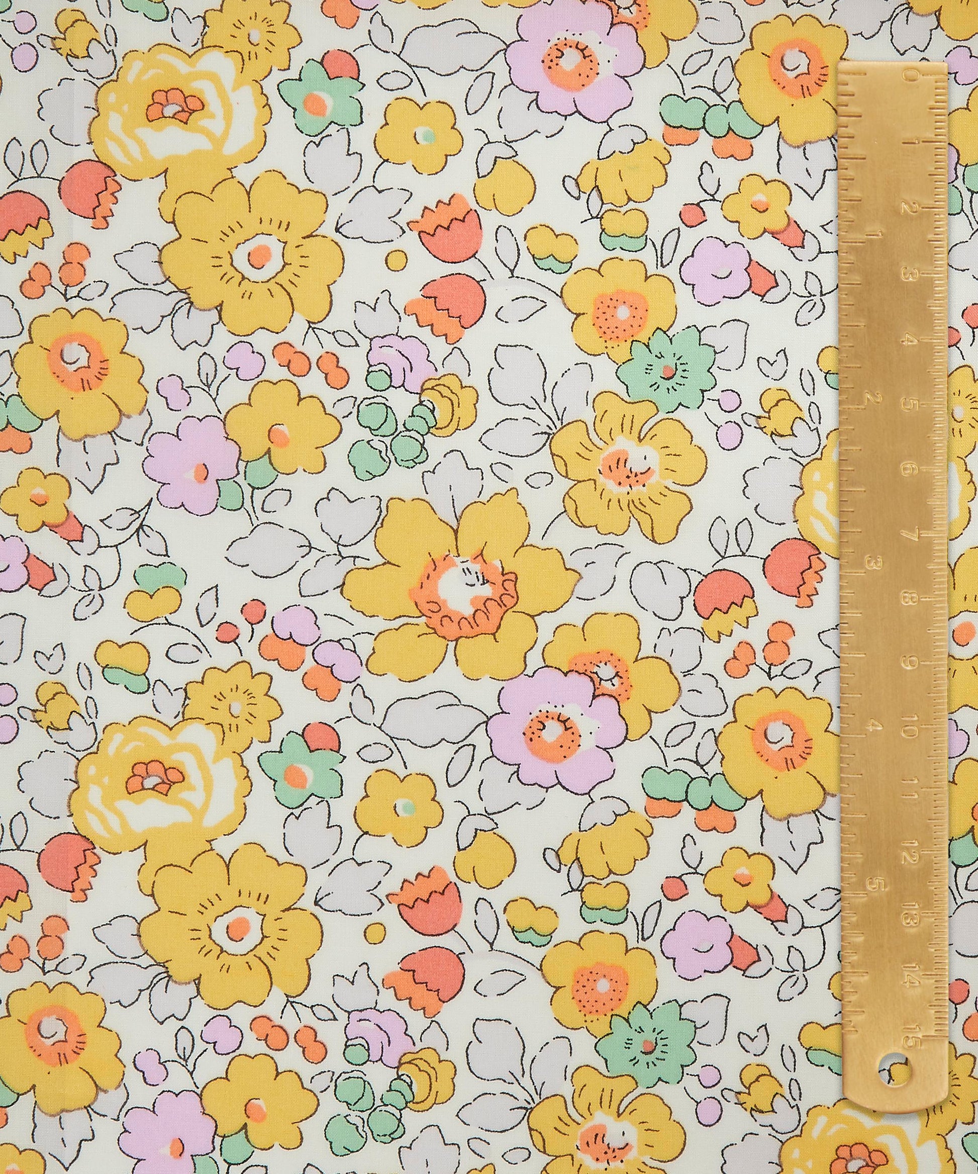 Betsy Tana Lawn™ Cotton Fabric - Yellow - Liberty