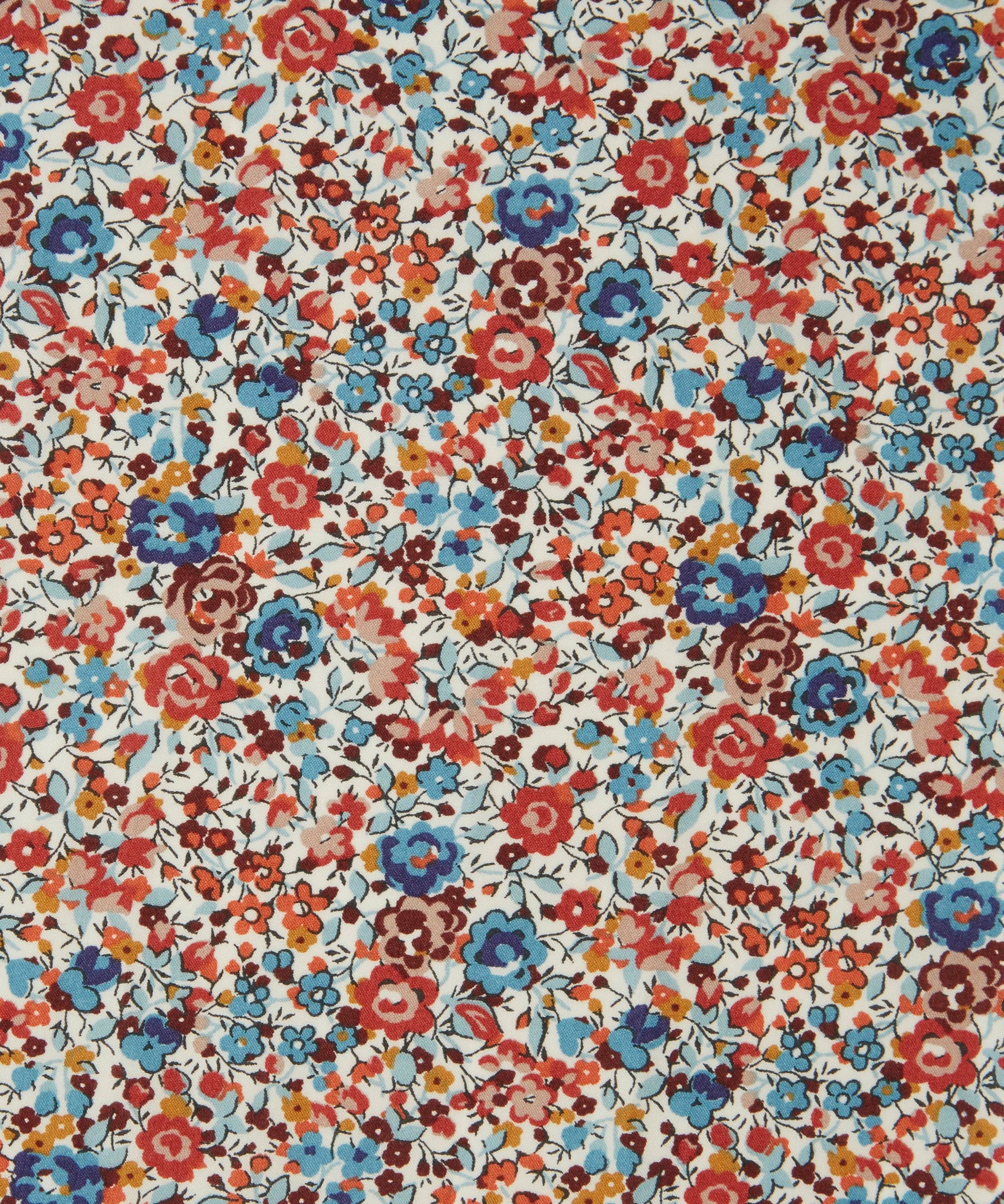 Emma and Georgina Tana Lawn™ Cotton Fabric - Brown - Liberty