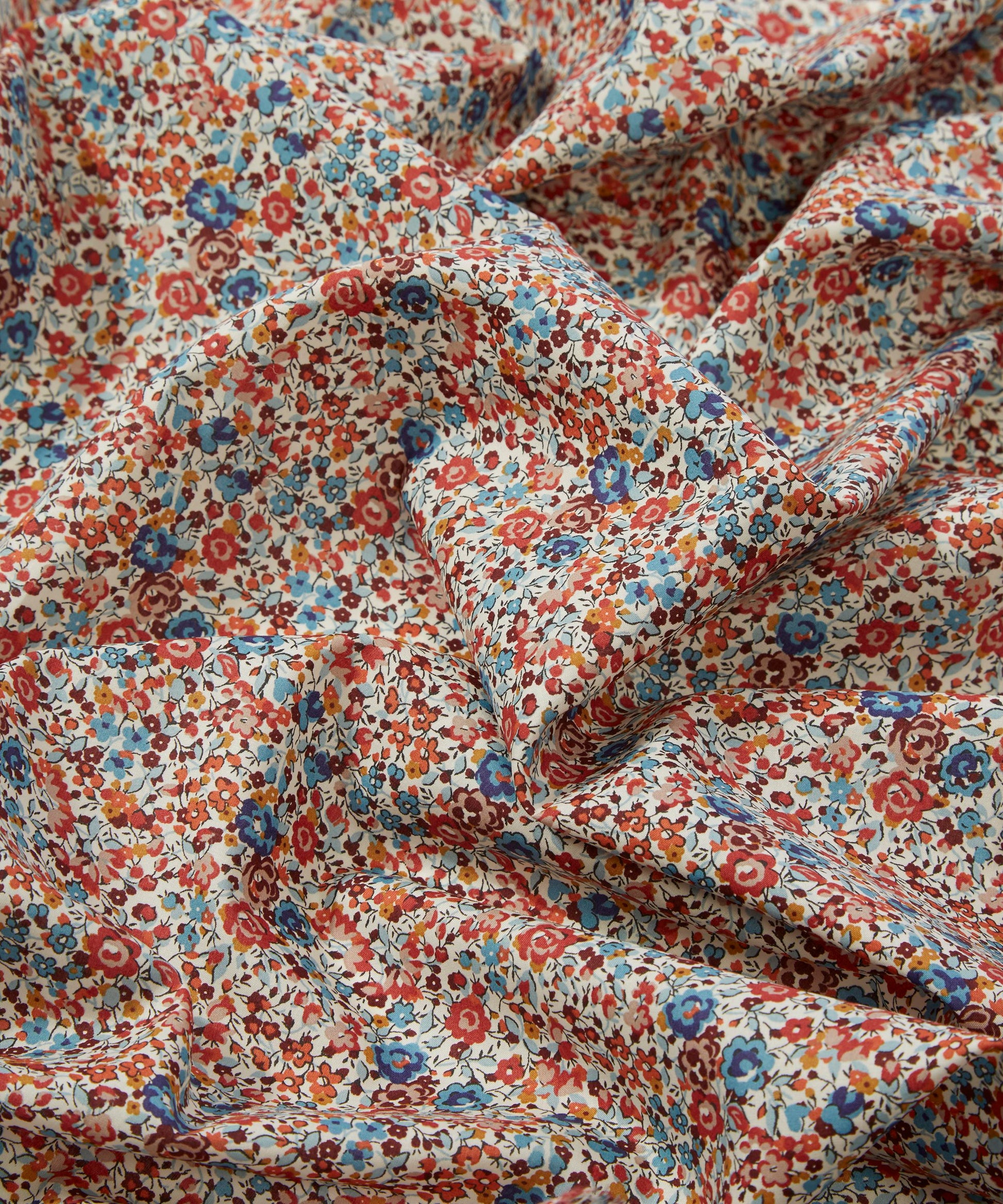 Emma and Georgina Tana Lawn™ Cotton Fabric - Brown - Liberty