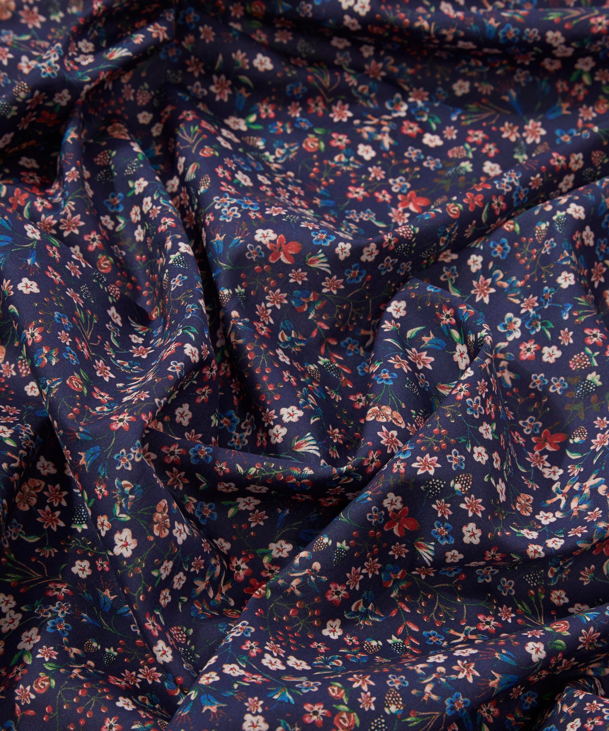 Donna Leigh Tana Lawn™ Cotton Fabric - Blue - Liberty