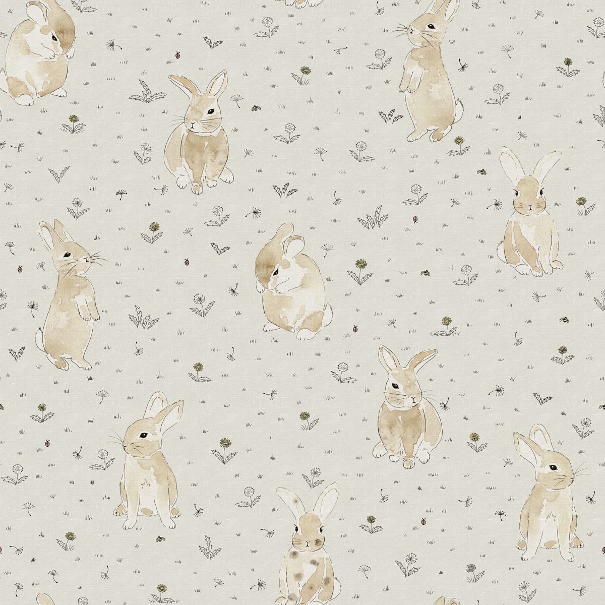 Bunny Field Wallpaper