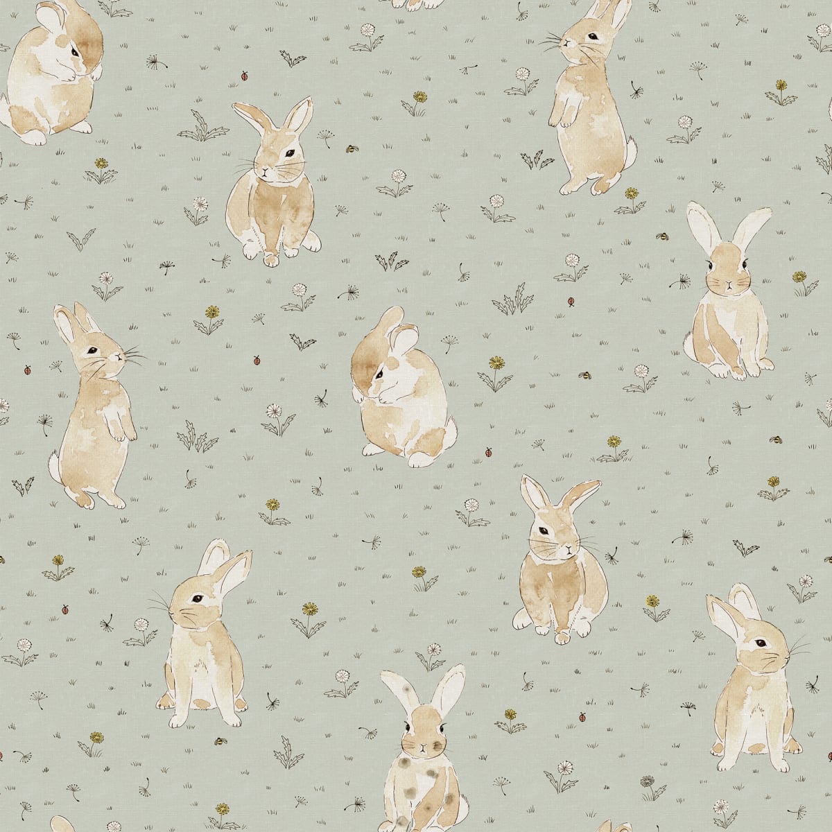Bunny Field Wallpaper