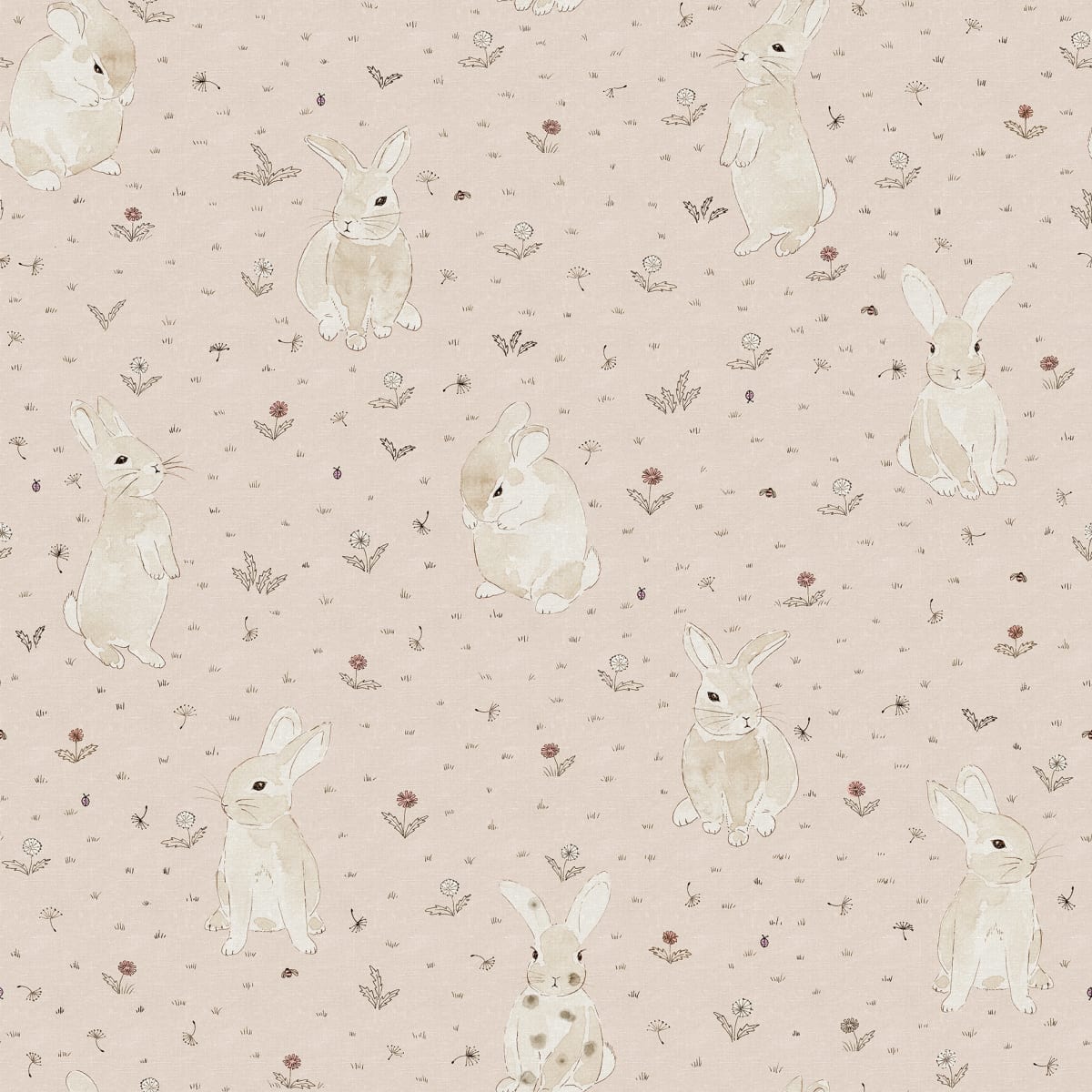 Bunny Field Wallpaper