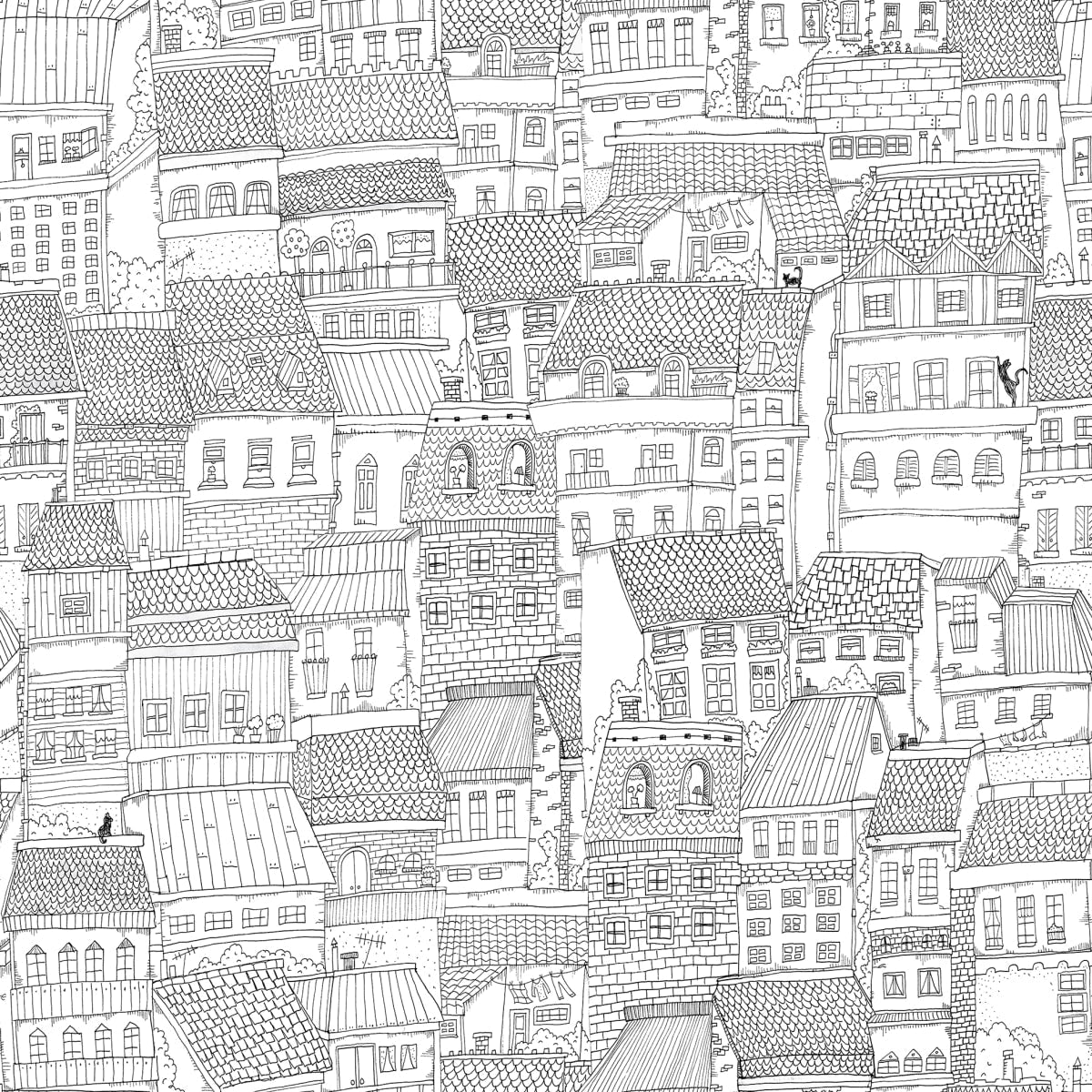 Dream Town Wallpaper