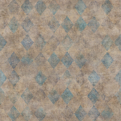 Small Patinated Diamonds Wallpaper