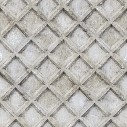 Small Concrete Trellis Wallpaper