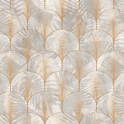 Art Deco Palms Wallpaper
