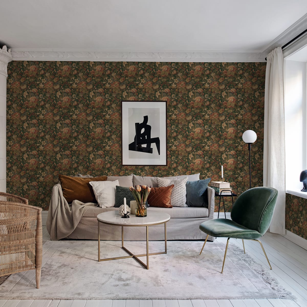 Vintage Garden Wallpaper