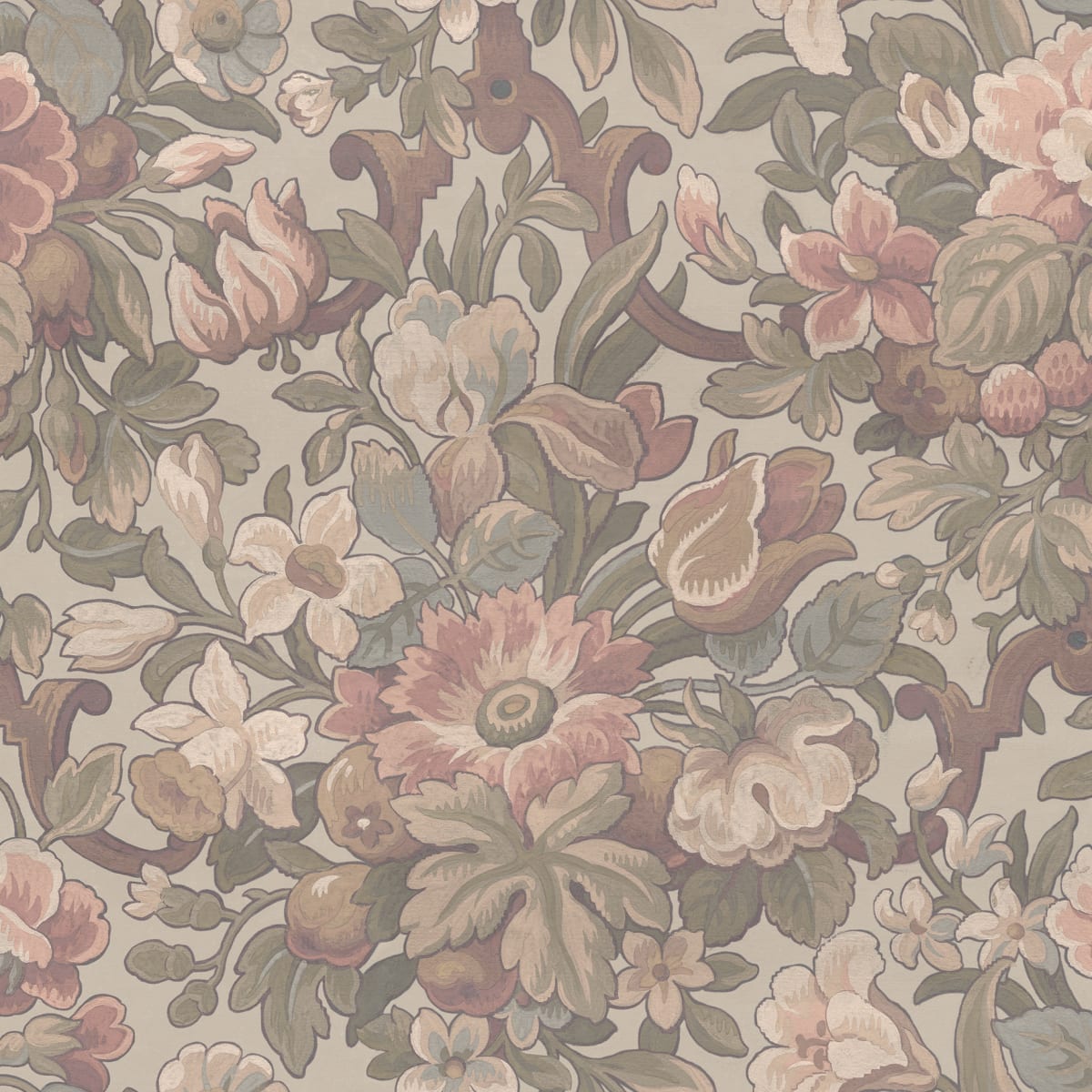 Vintage Garden Wallpaper