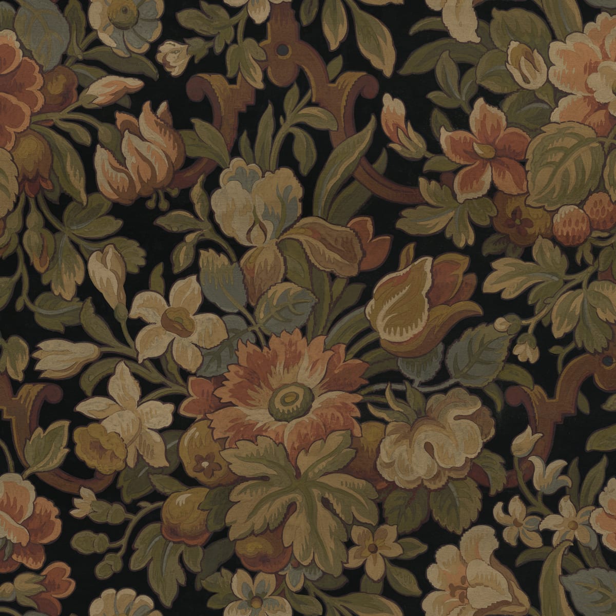 Vintage Garden Wallpaper