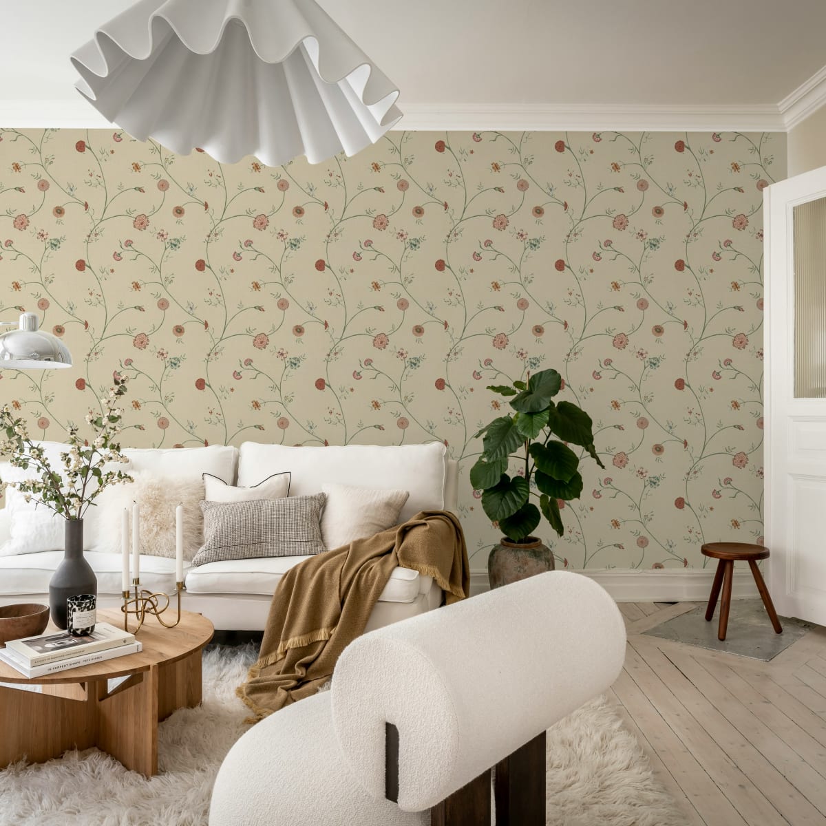 Flower Thread Wallpaper