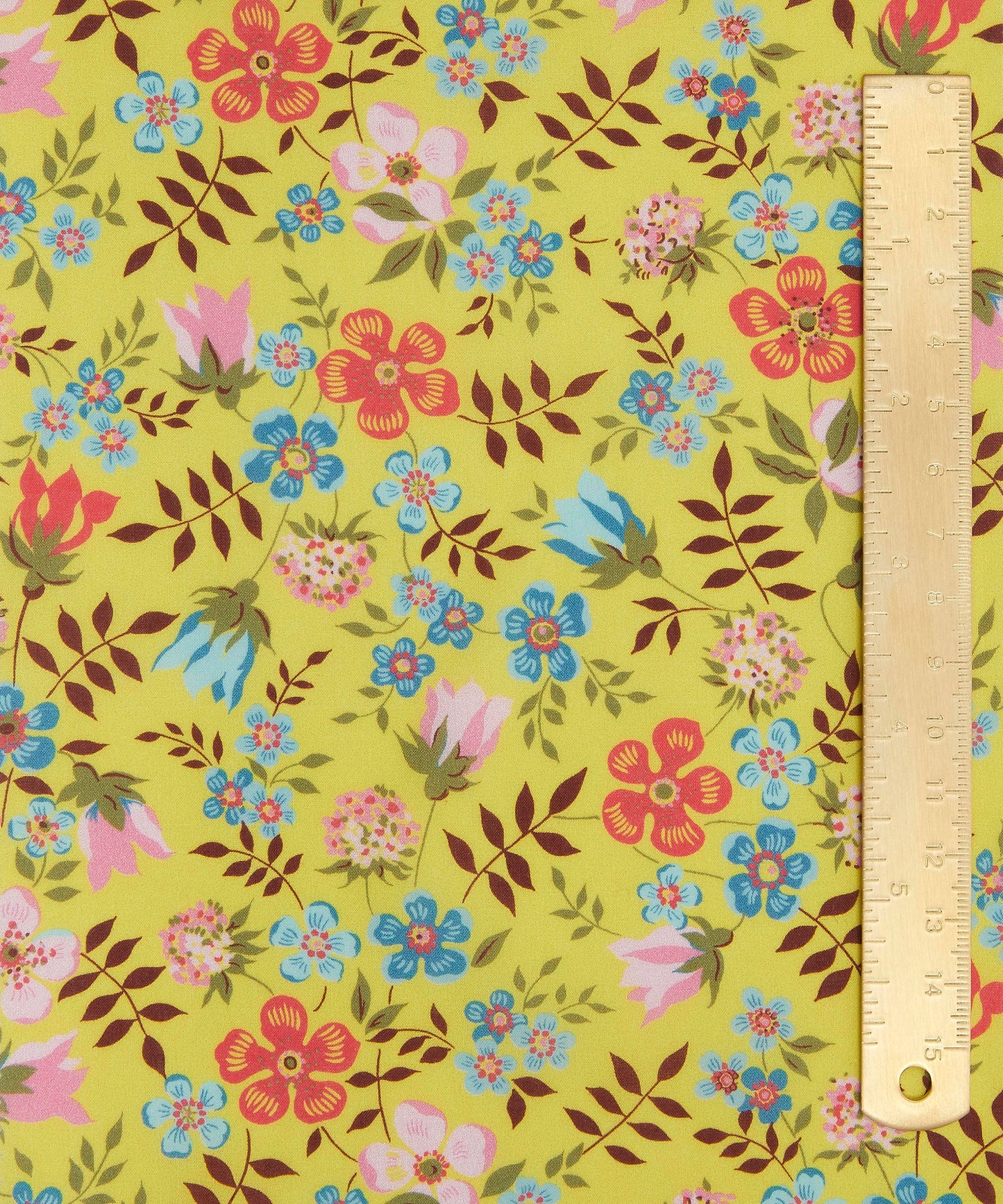 Edenham Tana Lawn™ Cotton Fabric - Yellow - Liberty