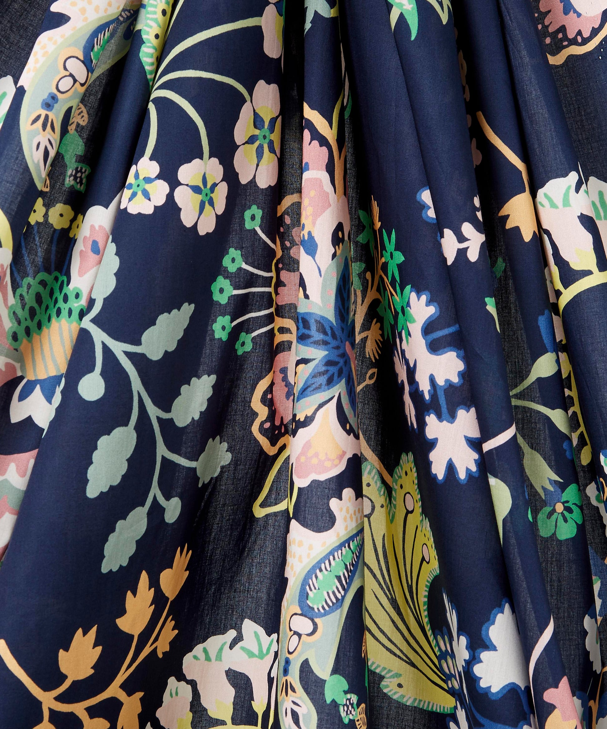 Floral Symphony Tana Lawn™ Cotton Fabric - Blue - Liberty