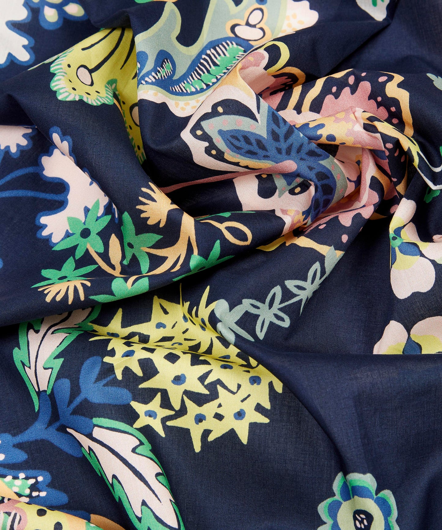 Floral Symphony Tana Lawn™ Cotton Fabric - Blue - Liberty