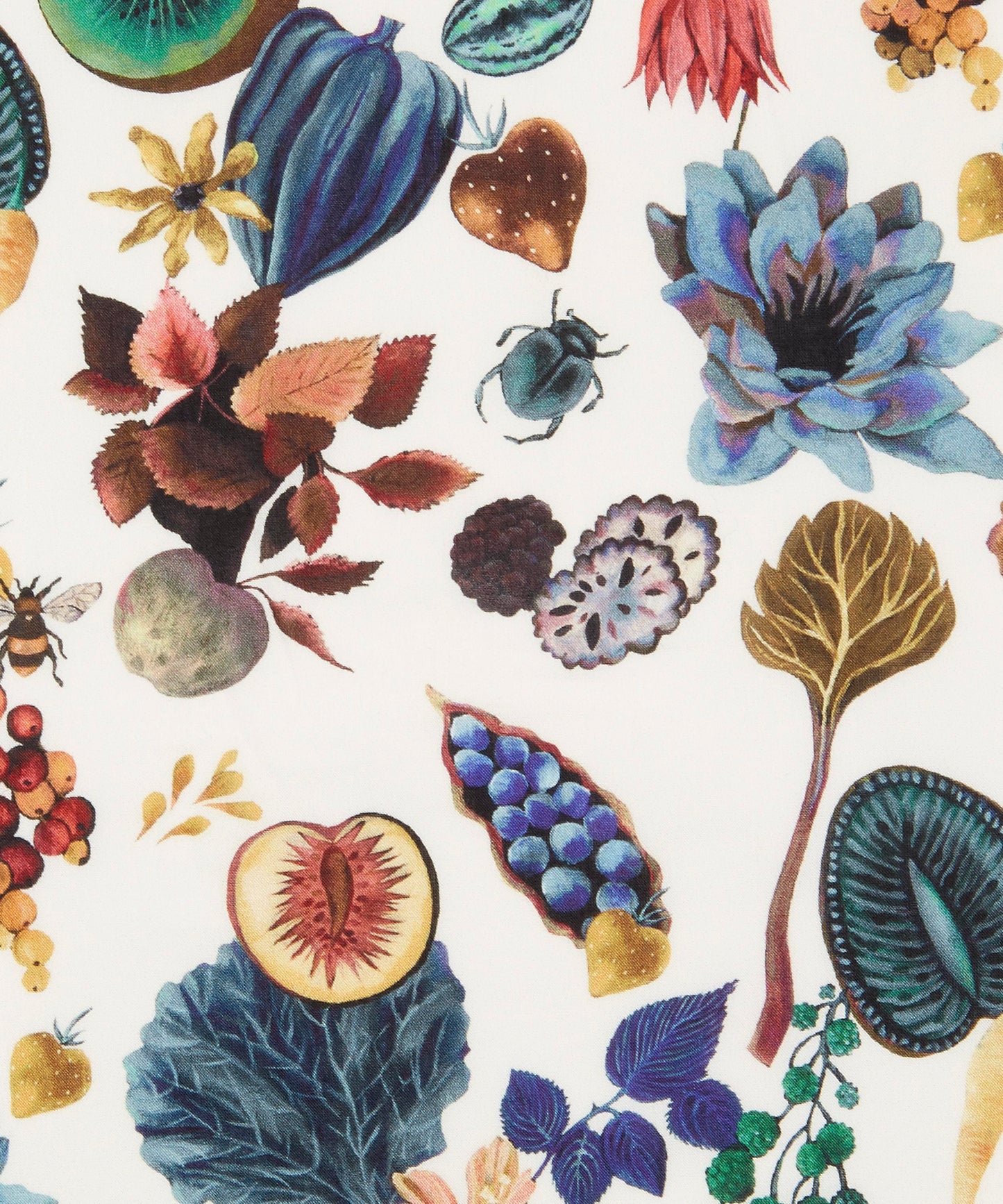 Floral Earth Tana Lawn™ Cotton Fabric - Multicolor - Liberty