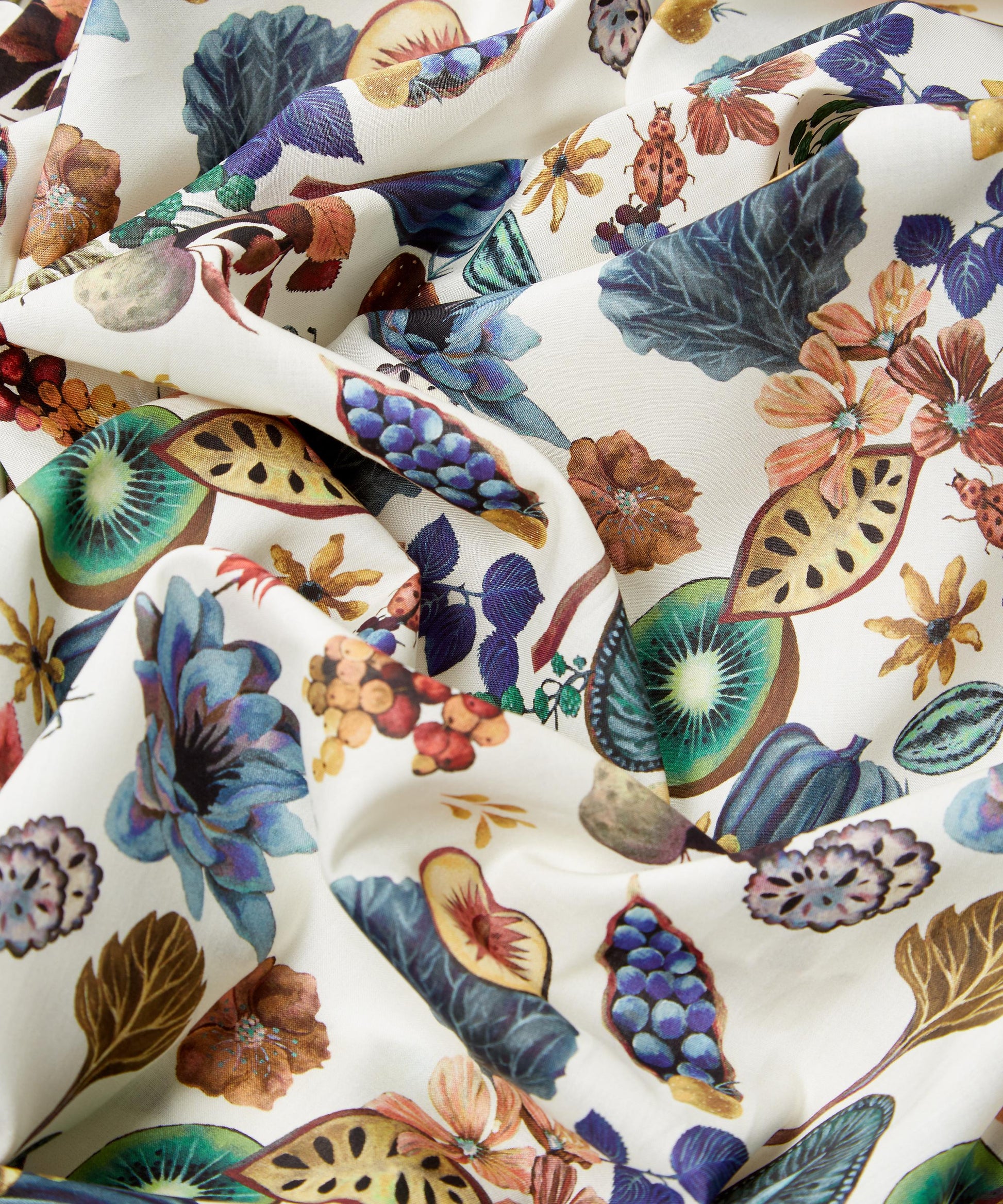 Floral Earth Tana Lawn™ Cotton Fabric - Multicolor - Liberty