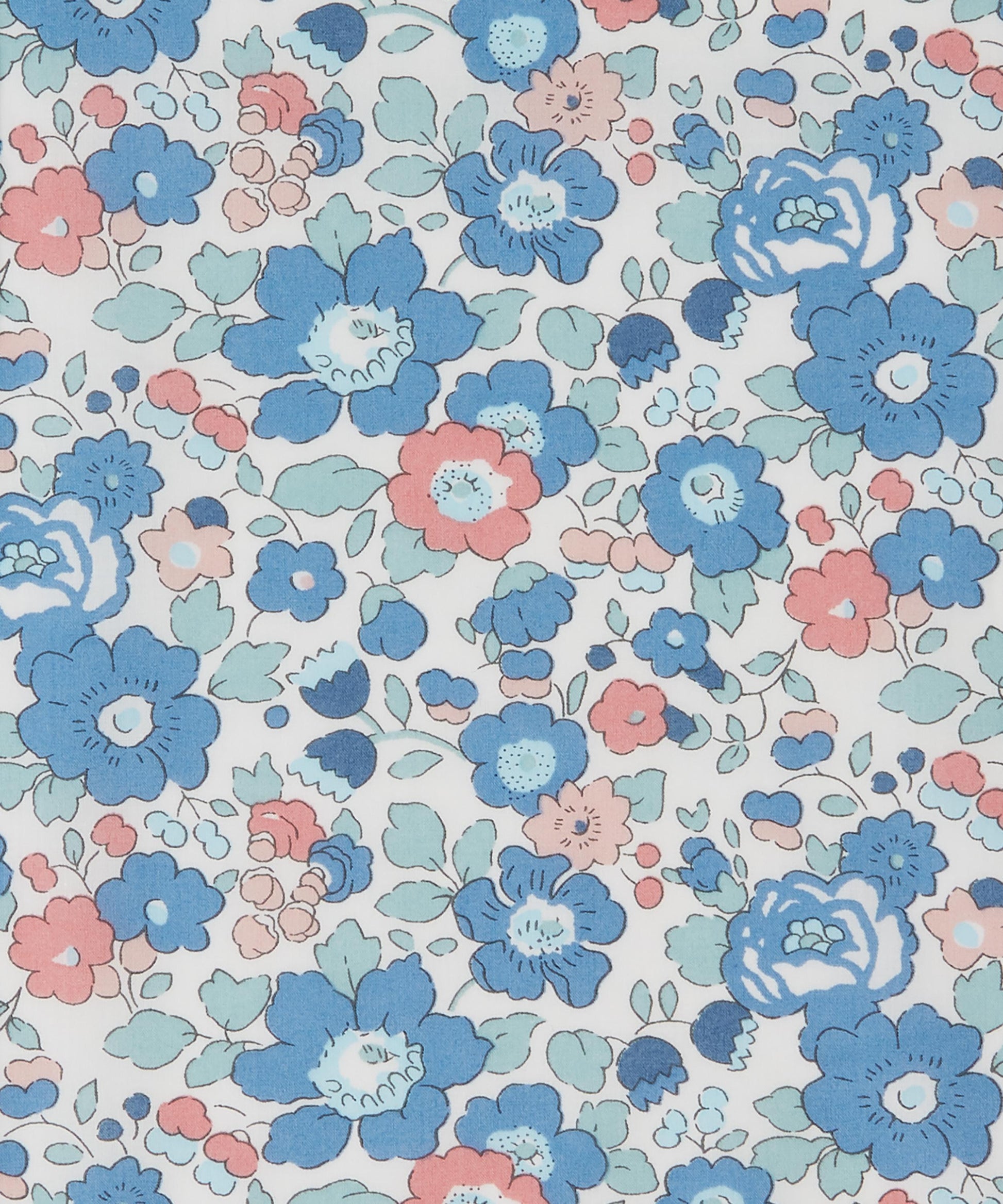 Betsy Tana Lawn™ Cotton Fabric - Blue - Liberty