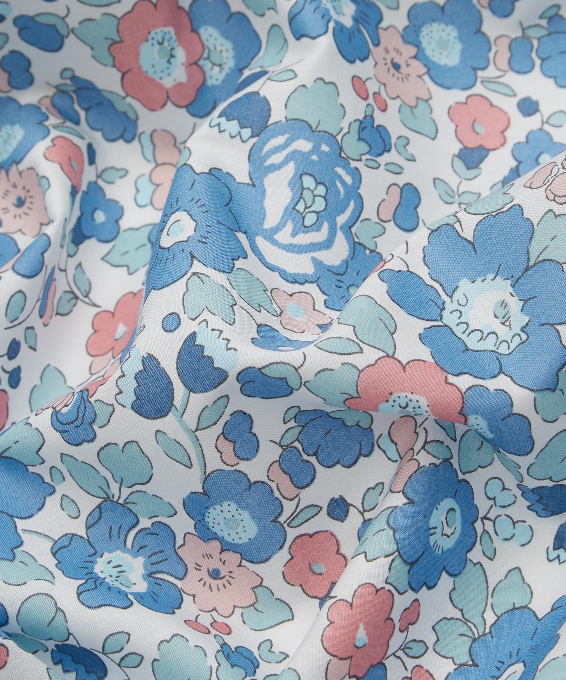 Betsy Tana Lawn™ Cotton Fabric - Blue - Liberty