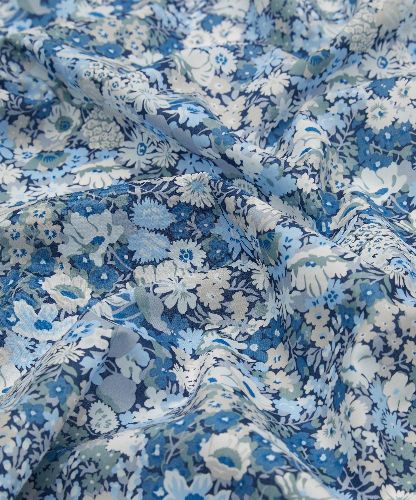 Thorpe Tana Lawn™ Cotton Fabric - Blue - Liberty