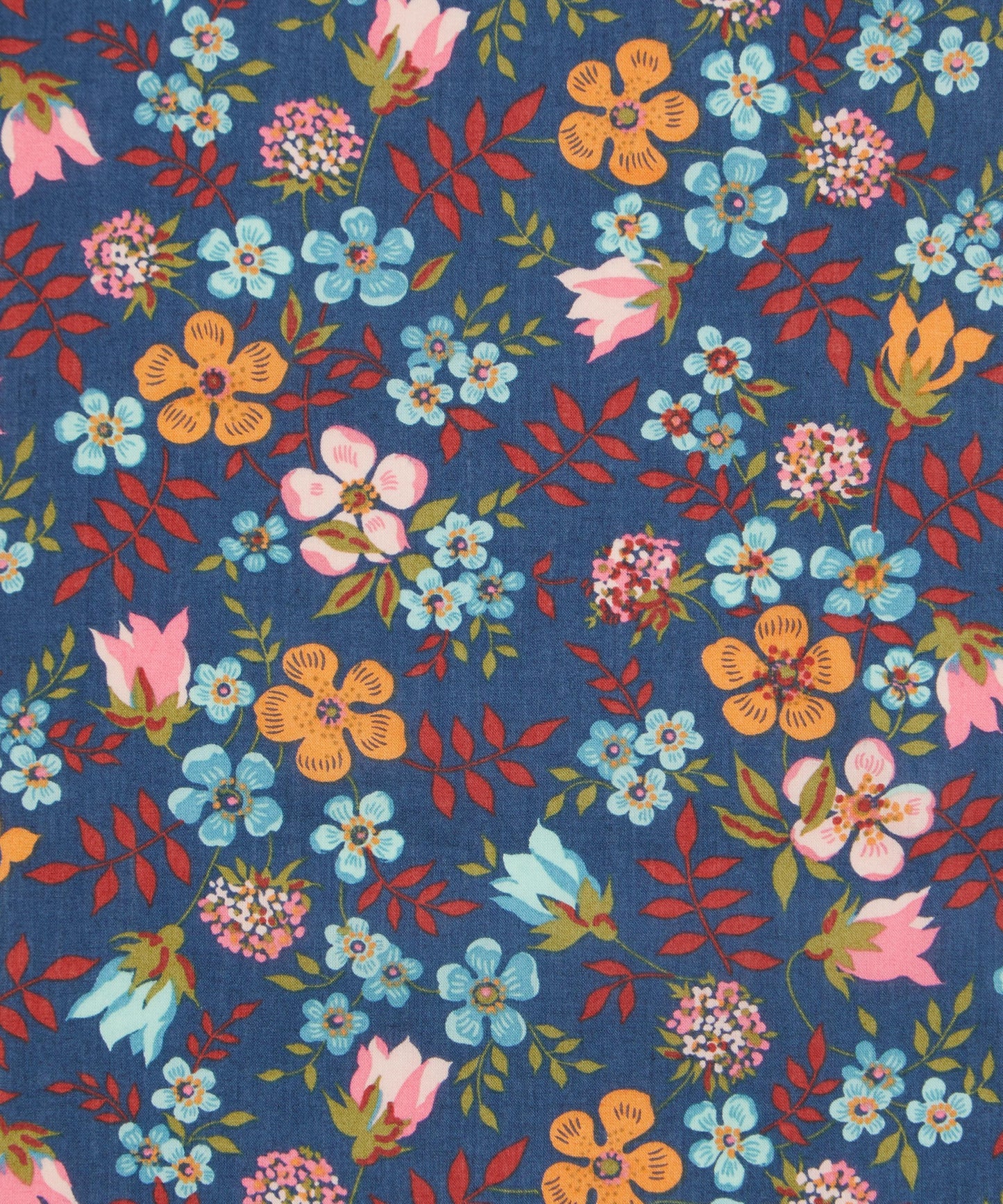 Edenham Tana Lawn™ Cotton Fabric - Blue - Liberty