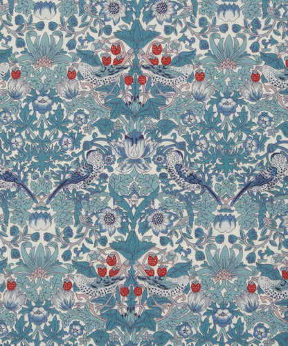 Strawberry Thief Spring Tana Lawn™ Cotton Fabric - Blue - Liberty