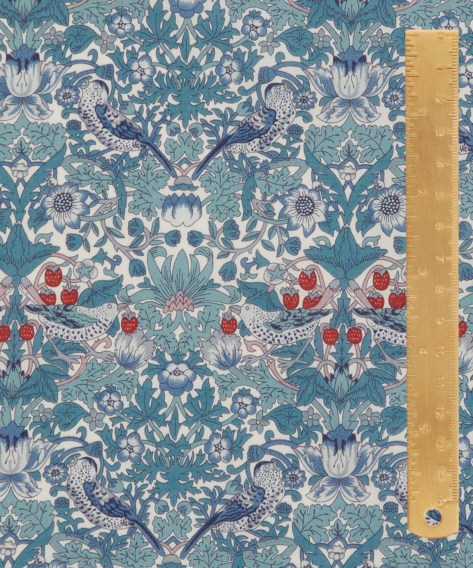 Strawberry Thief Spring Tana Lawn™ Cotton Fabric - Blue - Liberty