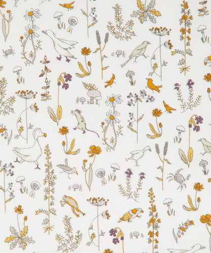 Theo Tana Lawn™ Cotton Fabric - Cream - Liberty