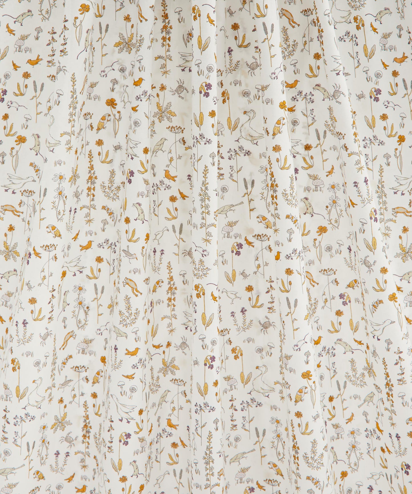 Theo Tana Lawn™ Cotton Fabric - Cream - Liberty