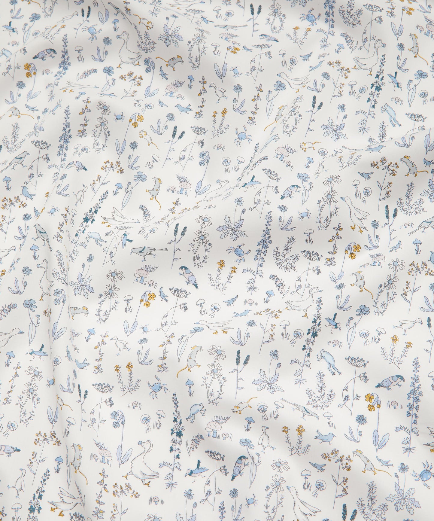 Theo Tana Lawn™ Cotton Fabric - Blue - Liberty