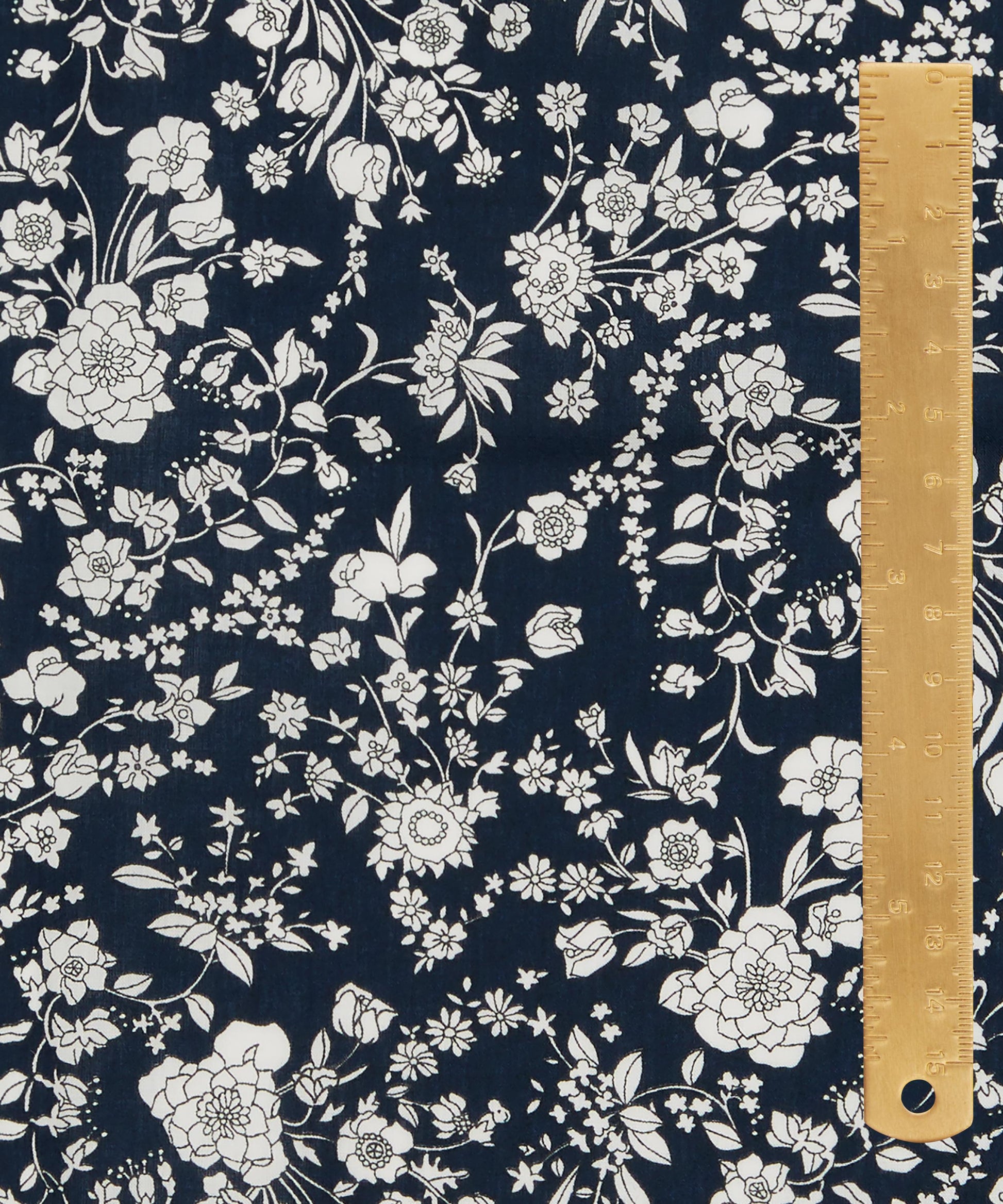 Summer Blooms Tana Lawn™ Cotton Fabric - Blue - Liberty