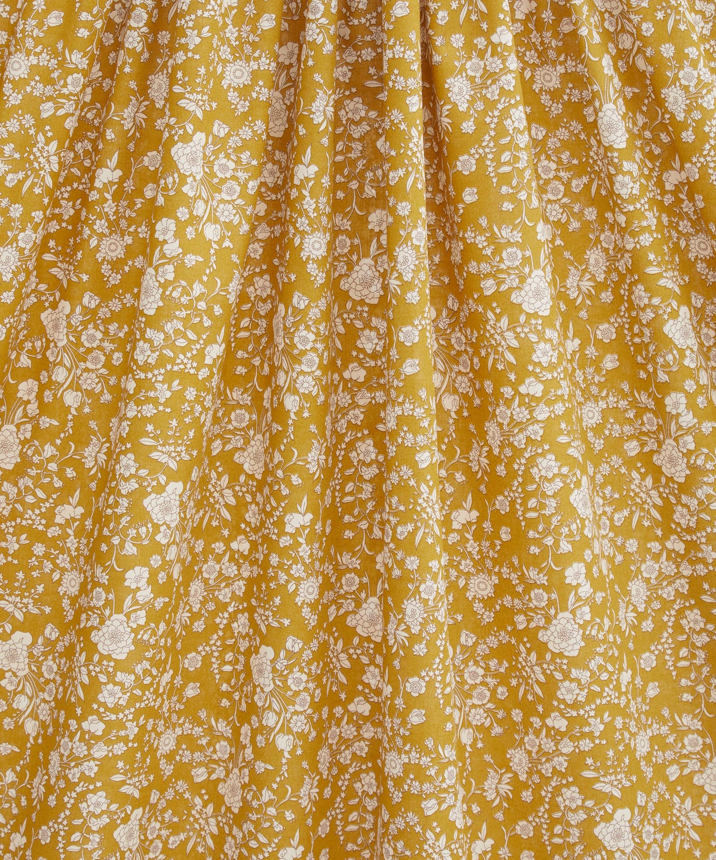 Summer Blooms Tana Lawn™ Cotton Fabric - Gold - Liberty