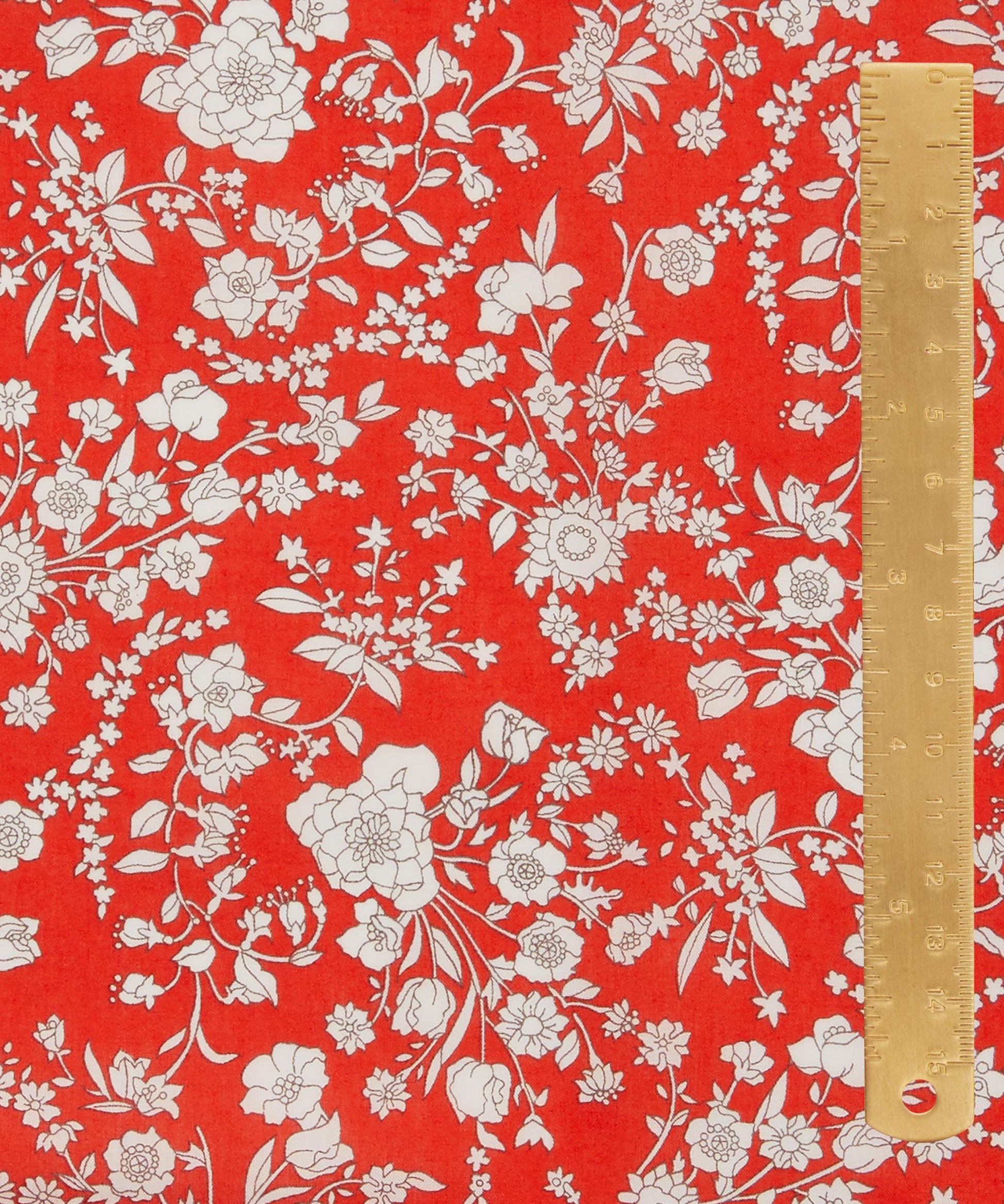 Summer Blooms Tana Lawn™ Cotton Fabric - Red - Liberty