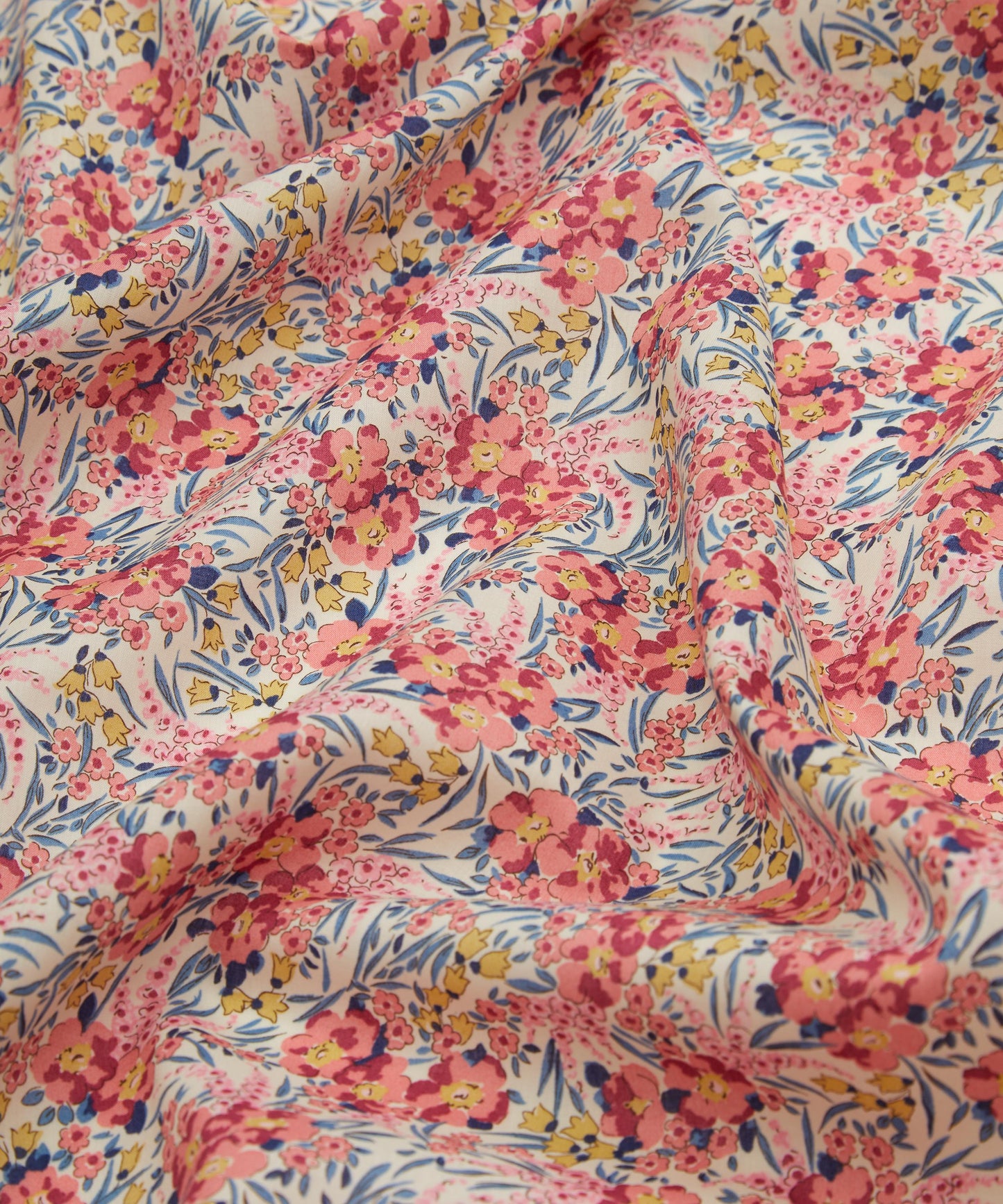 Swirling Petals Tana Lawn™ Cotton Fabric - Pink - Liberty