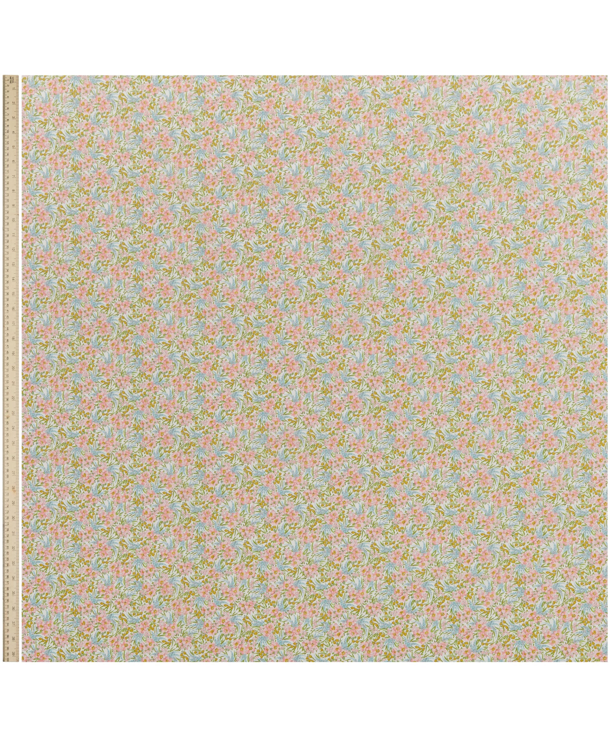 Swirling Petals Tana Lawn™ Cotton Fabric - Green - Liberty