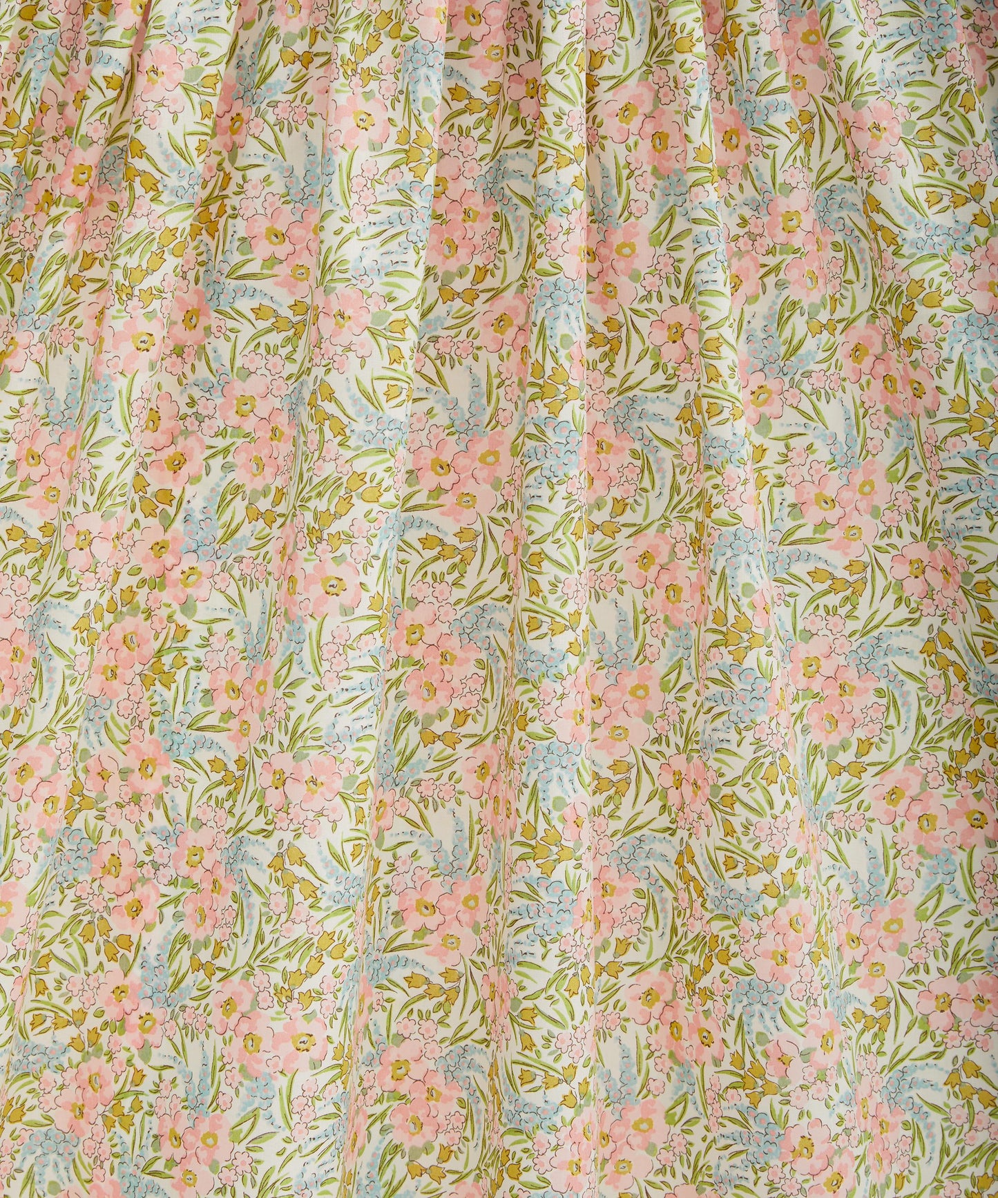Swirling Petals Tana Lawn™ Cotton Fabric - Green - Liberty