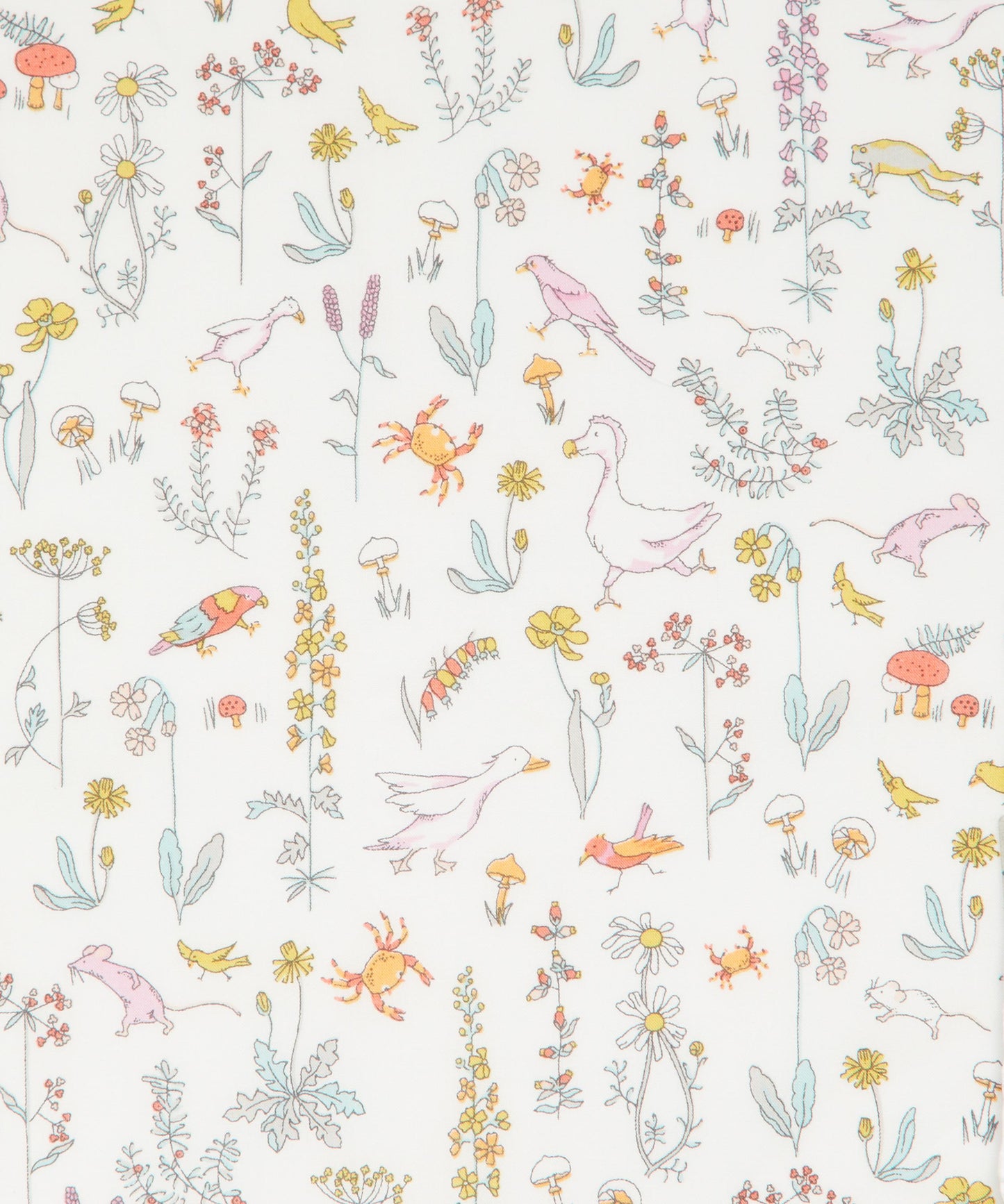 Theo Tana Lawn™ Cotton Fabric - White - Liberty