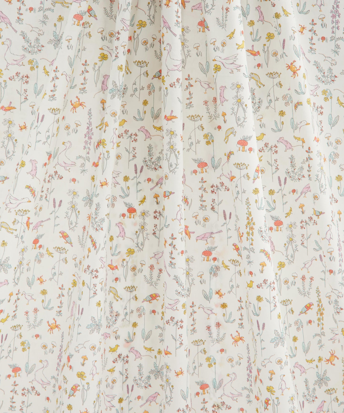 Theo Tana Lawn™ Cotton Fabric - White - Liberty