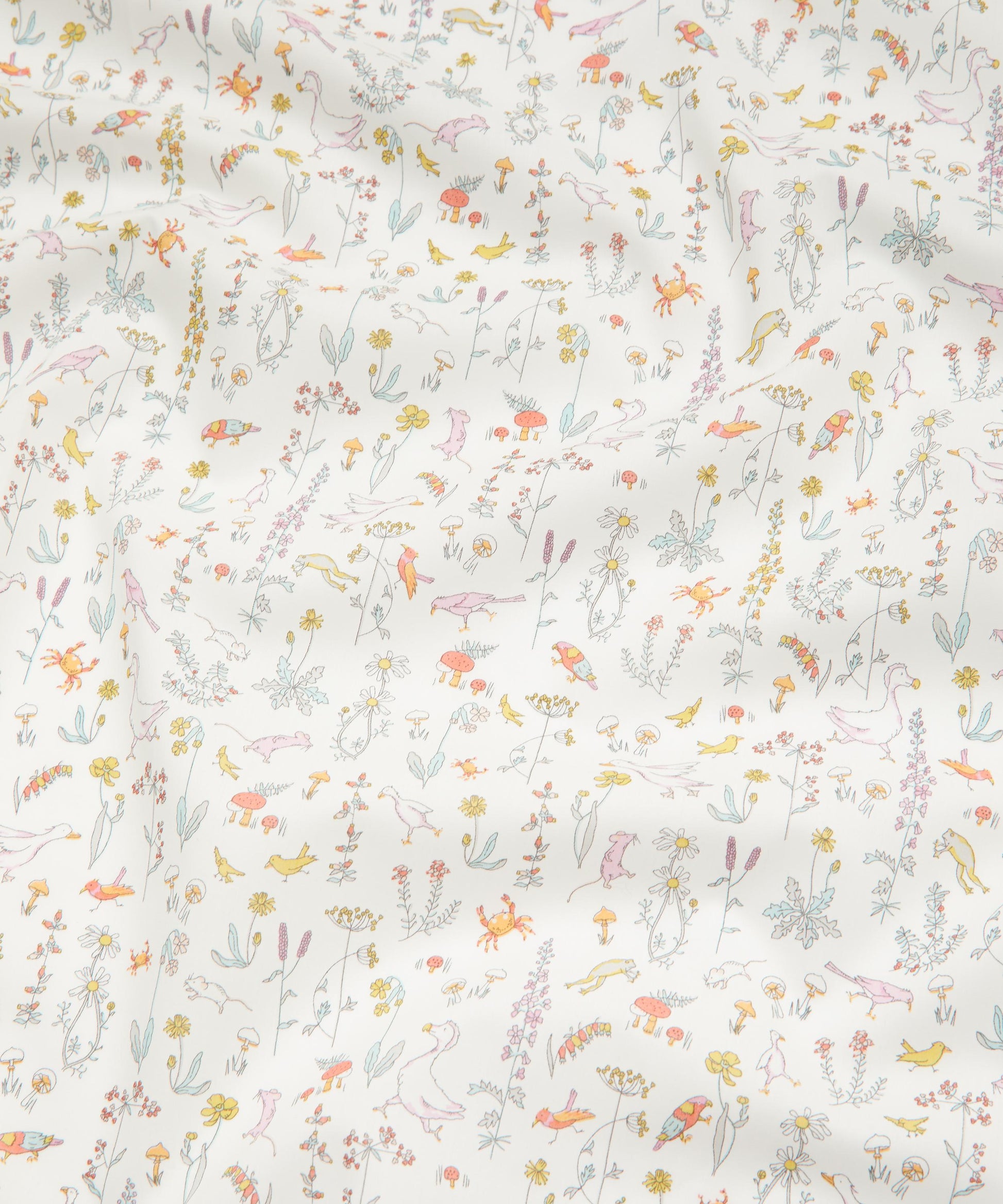 Theo Tana Lawn™ Cotton Fabric - White - Liberty