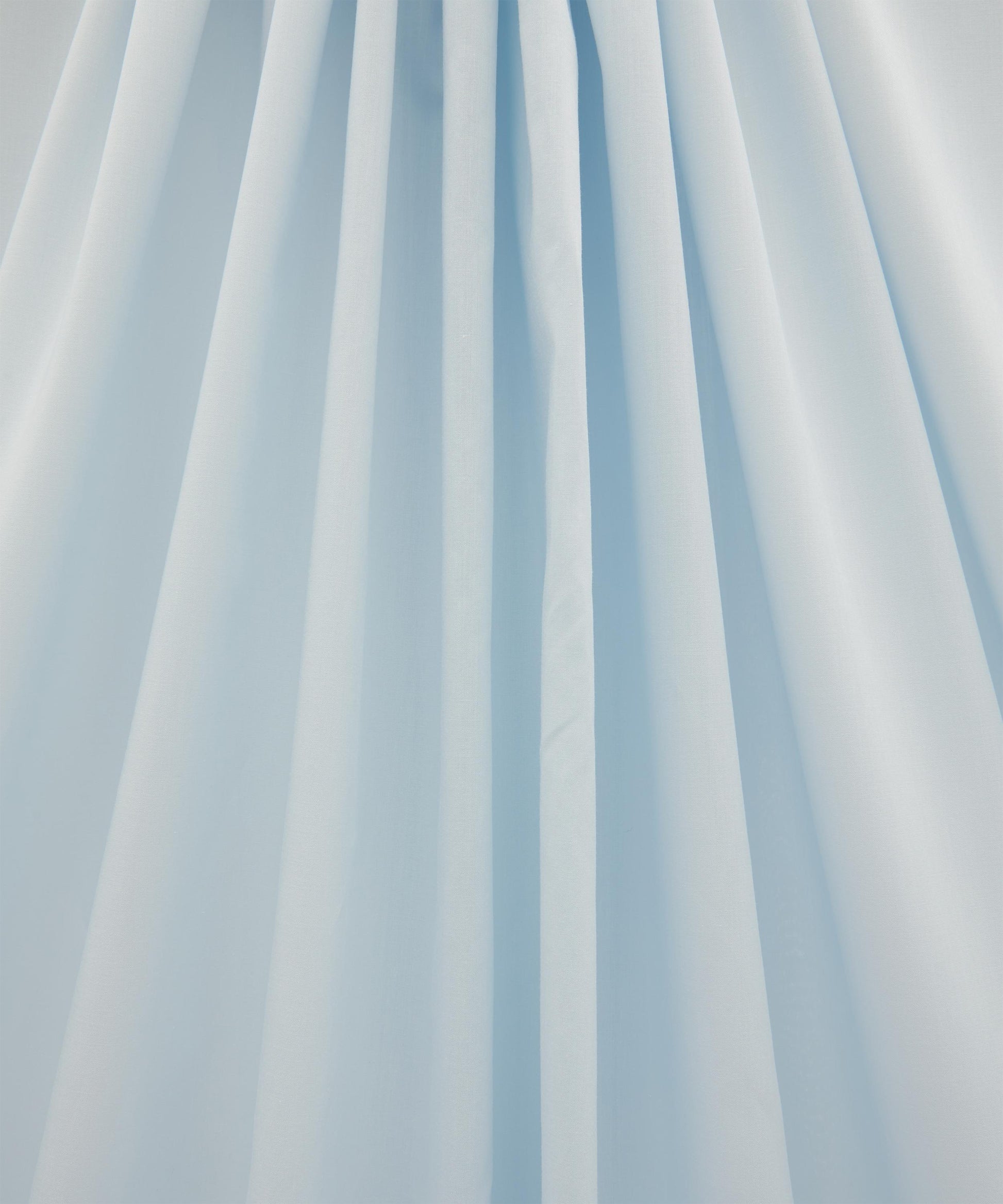 Ice Blue Plain Tana Lawn™ Cotton Fabric - Silver - Liberty